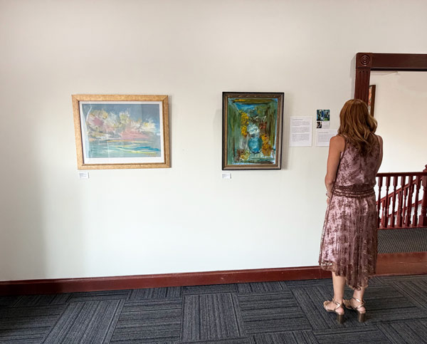 Miriam McClung Alabama Southern woman artist exhibit Garrett Museum of Art