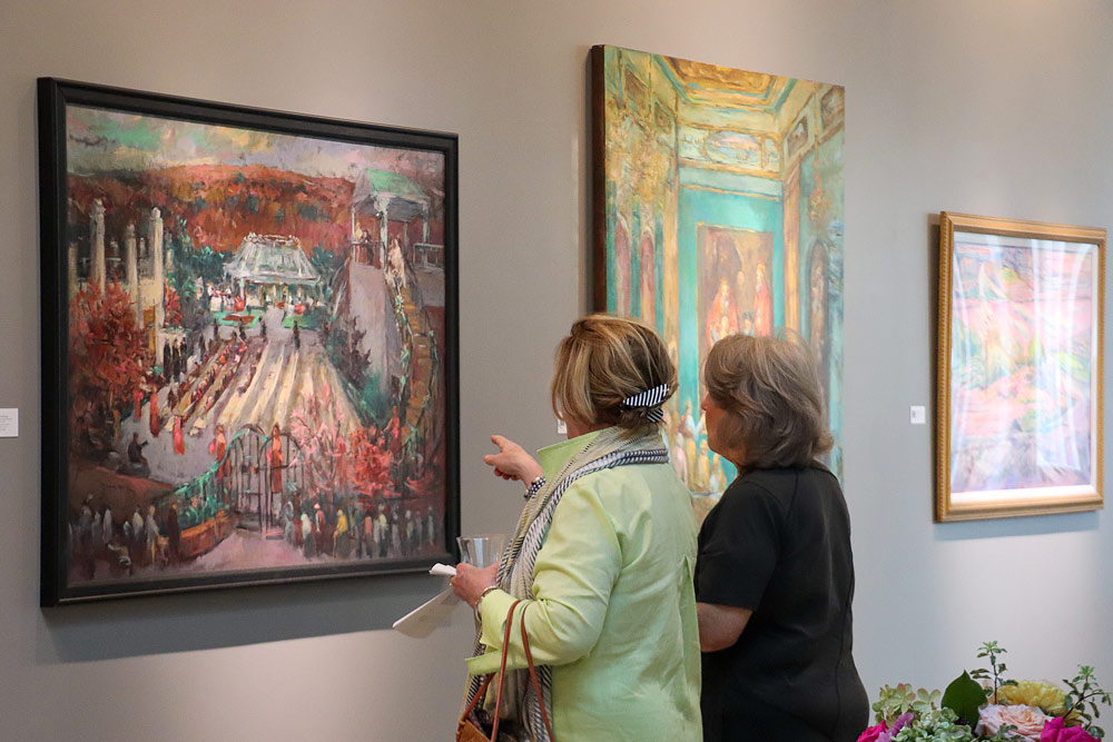 Miriam McClung Exhibit Nashville TN Southern women artist Bradford Gallery